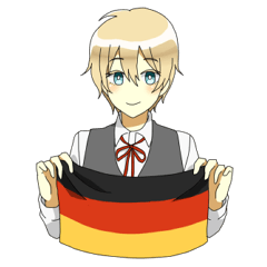ドイツ語少年スタンプ