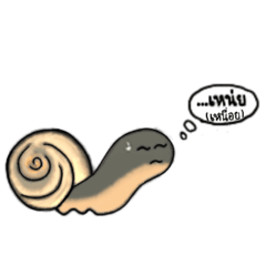 Tired snail