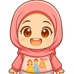 ピンクのさくらちゃんスタンプ