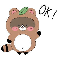 たぬきちスタンプ➀