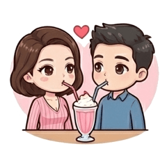 Milly and her lover (valentine days)