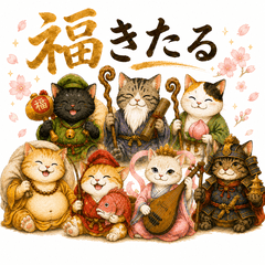 七福猫 ～幸せを運ぶ猫たち～