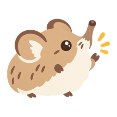 まるいハネジネズミの毎日