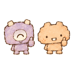 おにょとごろむの、のんびり日和