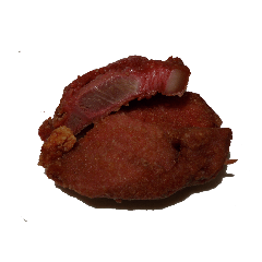 Fried meat
