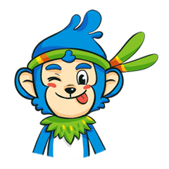 Guyu the innocent monkey