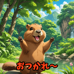 可愛いカピバラさんの日常