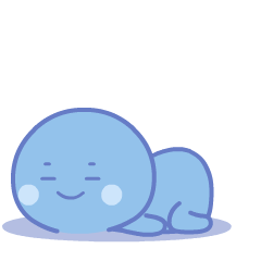 Blue Slime : Pop-up stickers
