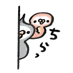 アキクサとオカメ　うちのインコ