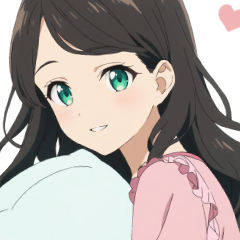 ほんわか彼女の日常スタンプ