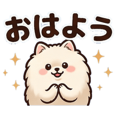 【もふもふ】ちんまりポメ。癒やしの日常