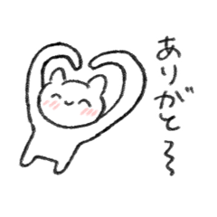 ふにゃとした顔のネコ