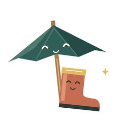 傘と長靴のおうち連絡
