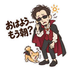髭おじとチワワのゆるっとハロウィン