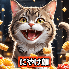 リアルアニメキャット - 40 Expressions