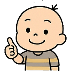 赤ちゃんスタンプ葵02