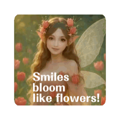 ▶︎動く！春の妖精の癒しの世界英語版