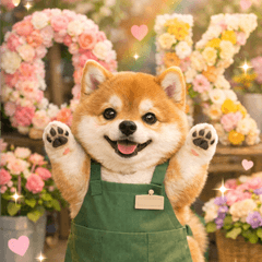 とびだす★柴犬♪楽しいあいさつ日常/犬