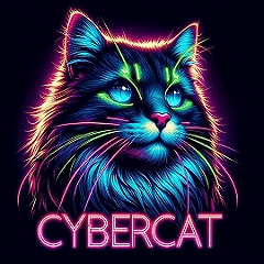 cyber pank cat