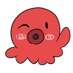 ミニミニなたこスタンプ