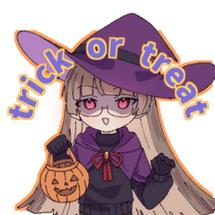 春夏秋冬ガールズLINEスタンプ【秋】