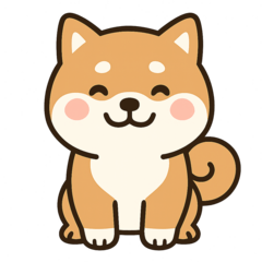 豆柴わんこスタンプ