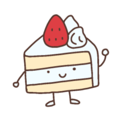 スイーツの全肯定スタンプ