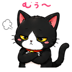 黒猫のかわいい日常ver3