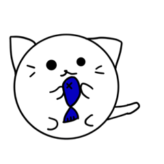 丸と正多角形の猫