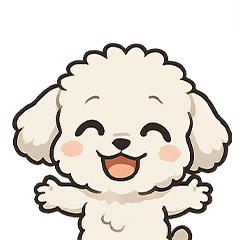 The mischievous fluffy dog