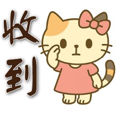 Cute calico cat--daily use-