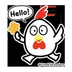 第二弾!唐揚げ少年スタンプ!!