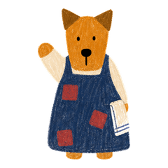 クレヨン犬 柴 1