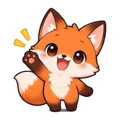 Cute Red Fox Clever Replies