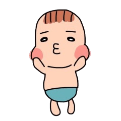 [ゆるふわ]あかちゃんのスタンプ