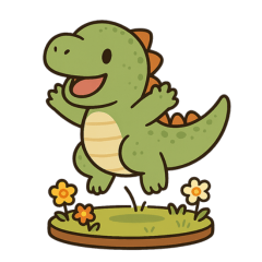 Mini Diorama Dinosaurs