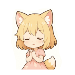 いつも不安なキツネちゃんー文字無しー