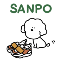 もふもふわんこ ホワイト