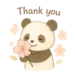 花とパンダのやさしい日常