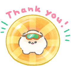 ぽぽちの夏スタンプ