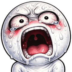 顔がうるさい！！！（やる気が出ない）