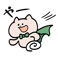 着回しマントねこ