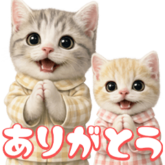 社畜ねこのむぎ【日常スタンプ】