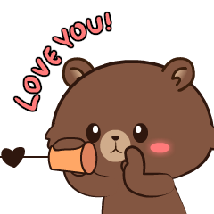 Cocoa Bear : Animated Stickers