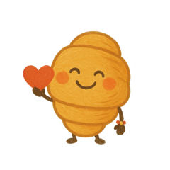 クロワッサンのカルくん
