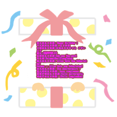 HAPPY BIRTHDAY MUTIPLE LANGUAGE STICKER