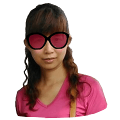 Curly-haired sister's daily life (1)