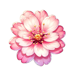 桜咲く季節 - 心温まる花スタンプ