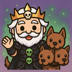 冥界の覇者ちびハーデス！日常会話スタンプ