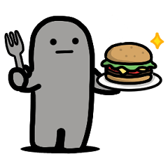 今日はオフです。無言の生活スタンプ